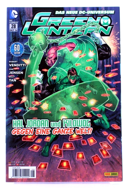 Green Lantern Comic (Das neue DC-Universum) Nr. 28: Hal Jordan und Kilowog gegen eine ganze Welt!